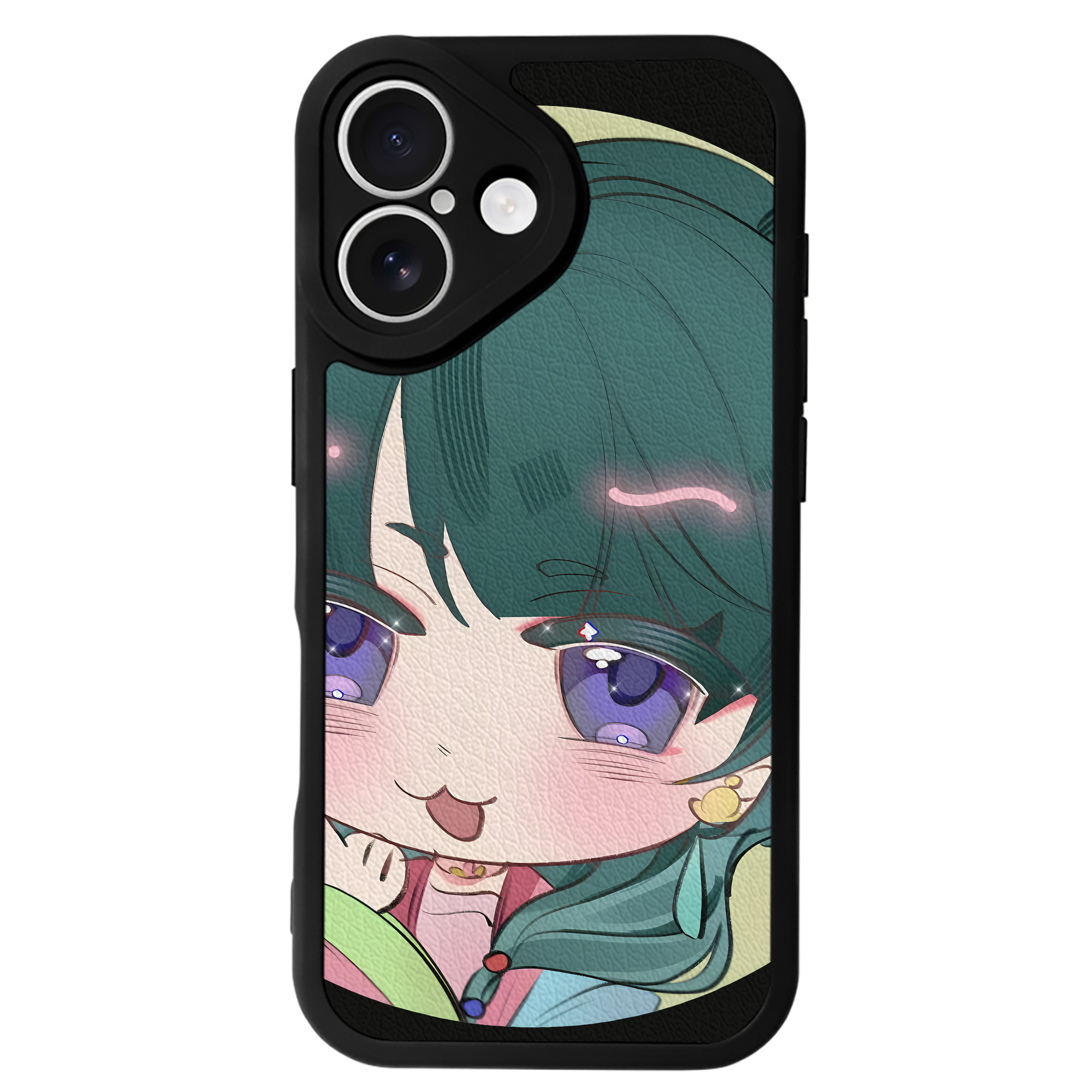 （画像用） 薬屋のひとりごと The Apothecary Diaries 【iPhone 16シリーズ対応】シリコンスマホケース（レザー調） 材質：シリコン